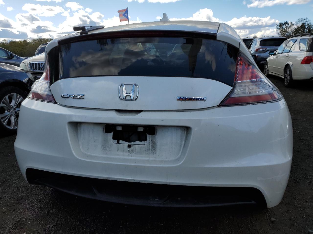 2012 Honda Cr-Z Ex VIN: JHMZF1D68CS000054 Lot: 76277604