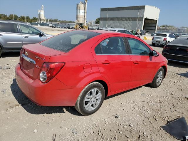  CHEVROLET SONIC 2016 Czerwony