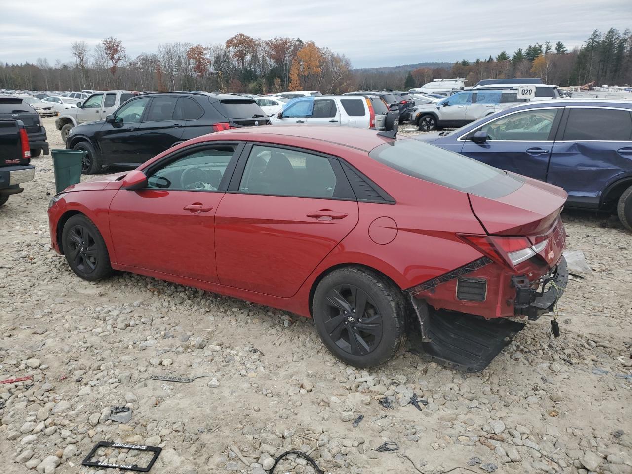 2021 Hyundai Elantra Sel VIN: KMHLS4AG8MU211855 Lot: 78386634