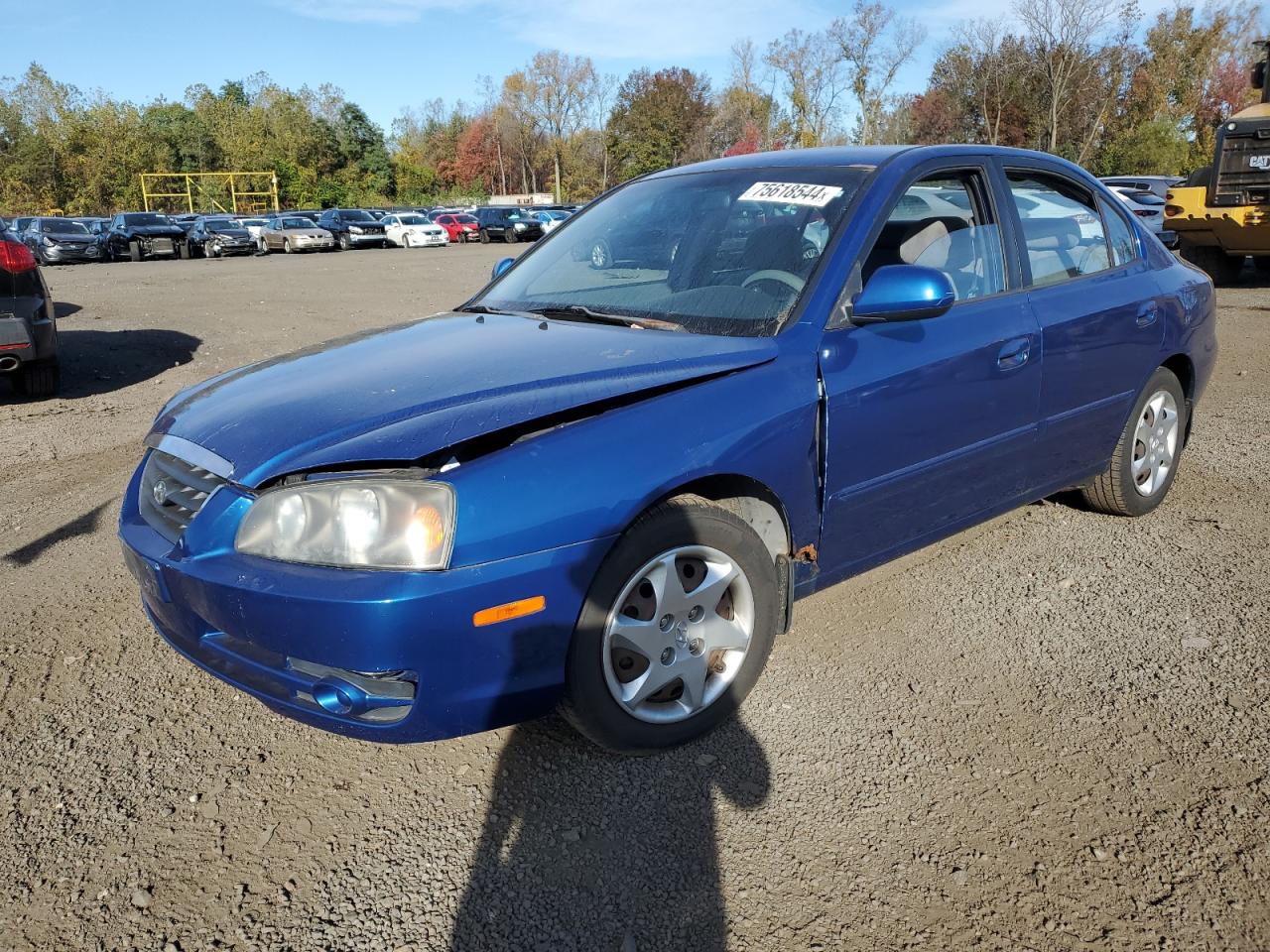 2005 Hyundai Elantra Gls VIN: KMHDN46D65U116092 Lot: 75618544