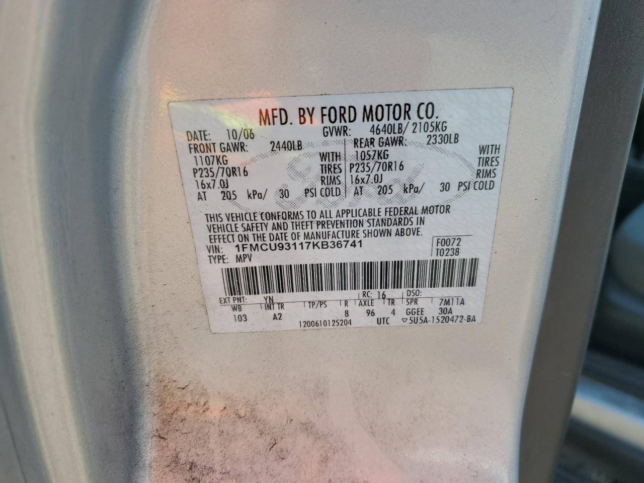 2007 Ford Escape - Image 14