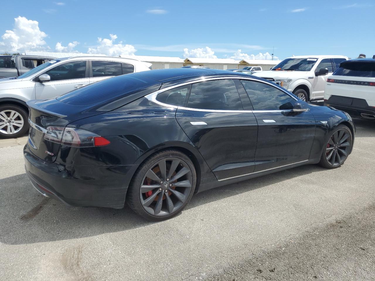 VIN 5YJSA1H25EFP66090 2014 TESLA MODEL S no.3