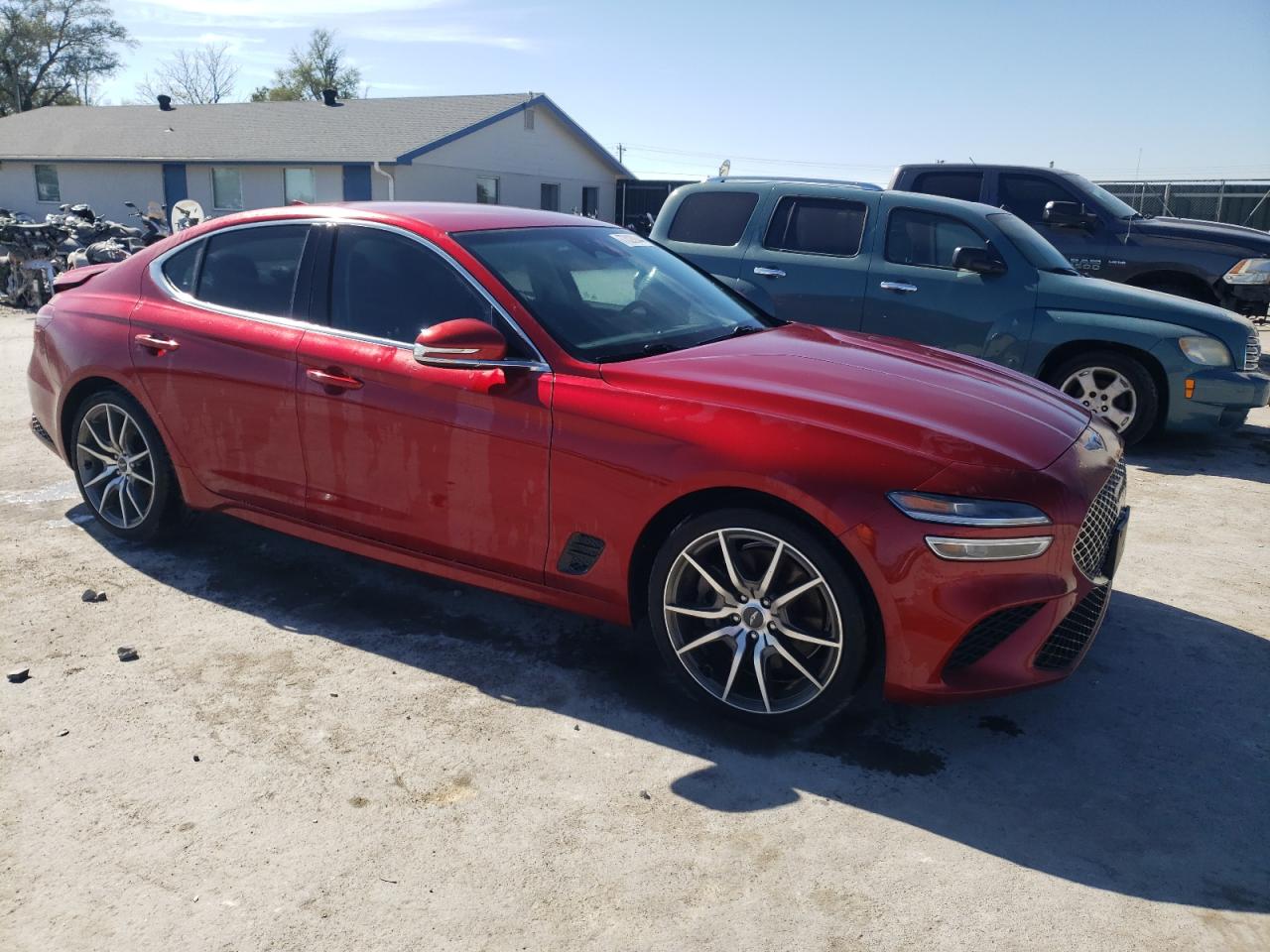 VIN KMTG54TE9NU093875 2022 GENESIS G70 BASE no.4