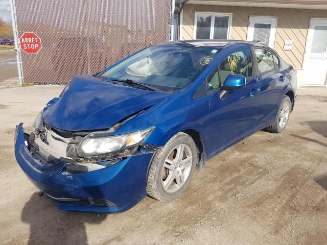  HONDA CIVIC 2013 Синий