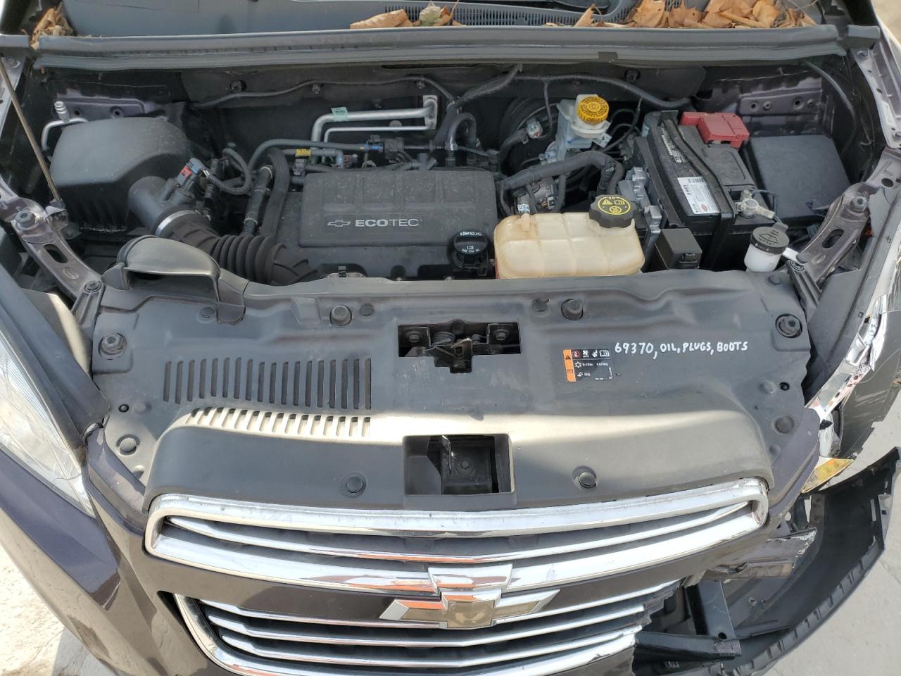 2016 Chevrolet Trax 1Lt VIN: 3GNCJLSB1GL136054 Lot: 76550464