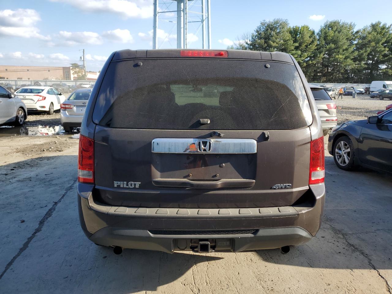 5FNYF4H2XDB049356 2013 Honda Pilot Lx