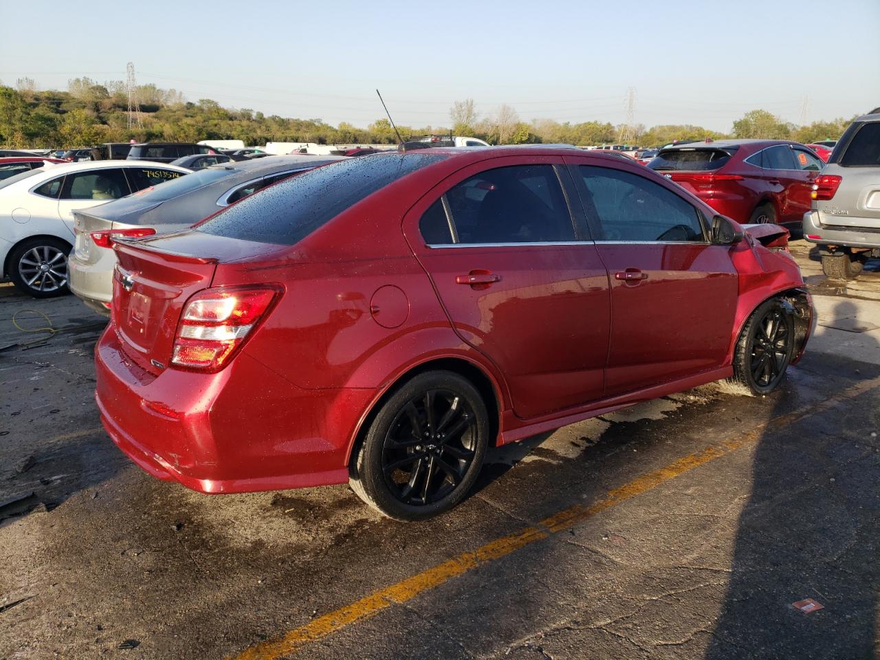 2018 Chevrolet Sonic Premier VIN: 1G1JF5SB1J4101257 Lot: 75029944