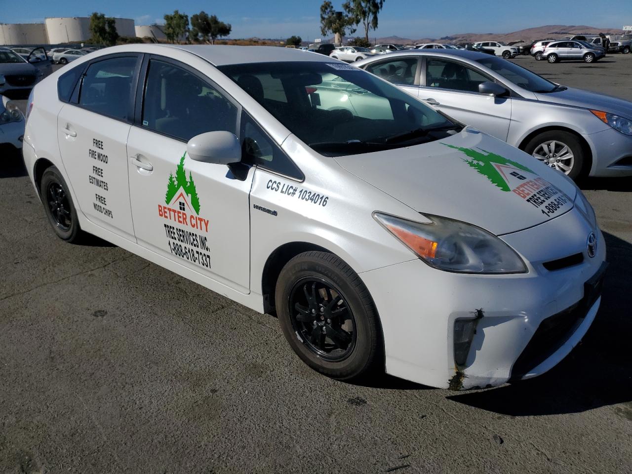 VIN JTDKN3DU1D5569134 2013 TOYOTA PRIUS no.4