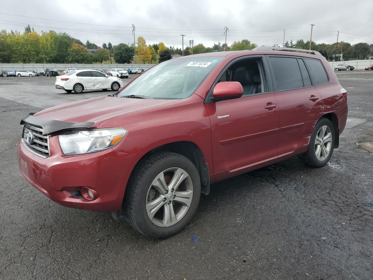 2009 Toyota Highlander Sport VIN: JTEES43A492144692 Lot: 76071024