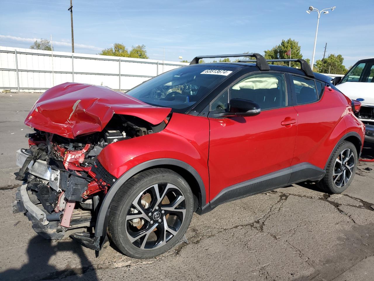 2020 Toyota C-Hr Xle للبيع في Littleton، CO - Front End