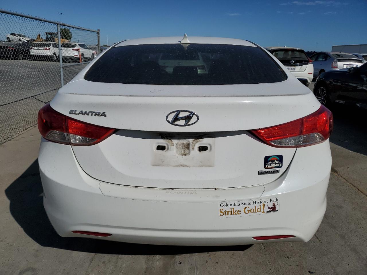 2013 Hyundai Elantra Gls VIN: 5NPDH4AE6DH254686 Lot: 74627574