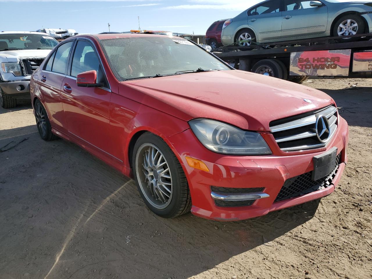 VIN WDDGF8AB5DA812315 2013 MERCEDES-BENZ C-CLASS no.4