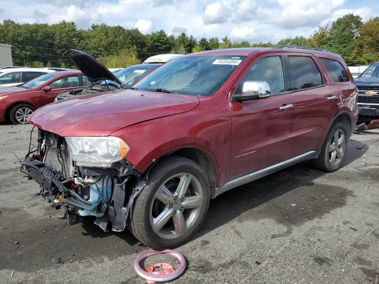 VIN 1C4SDJET4DC563126 2013 DODGE DURANGO no.1