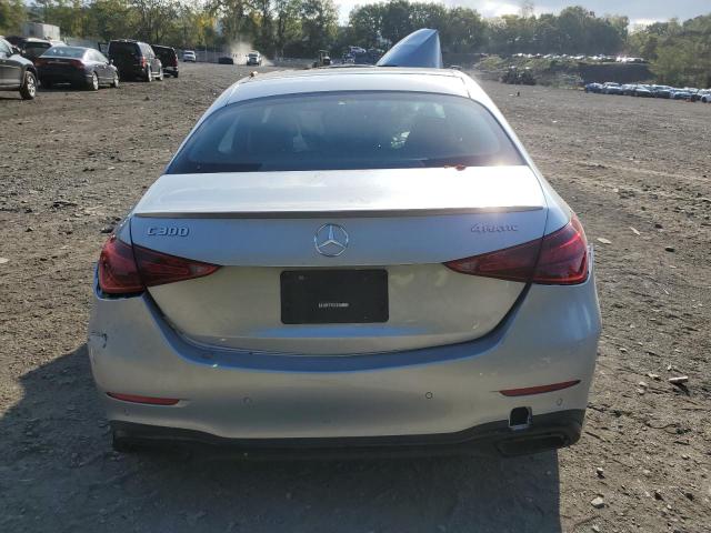  MERCEDES-BENZ C-CLASS 2022 Сріблястий