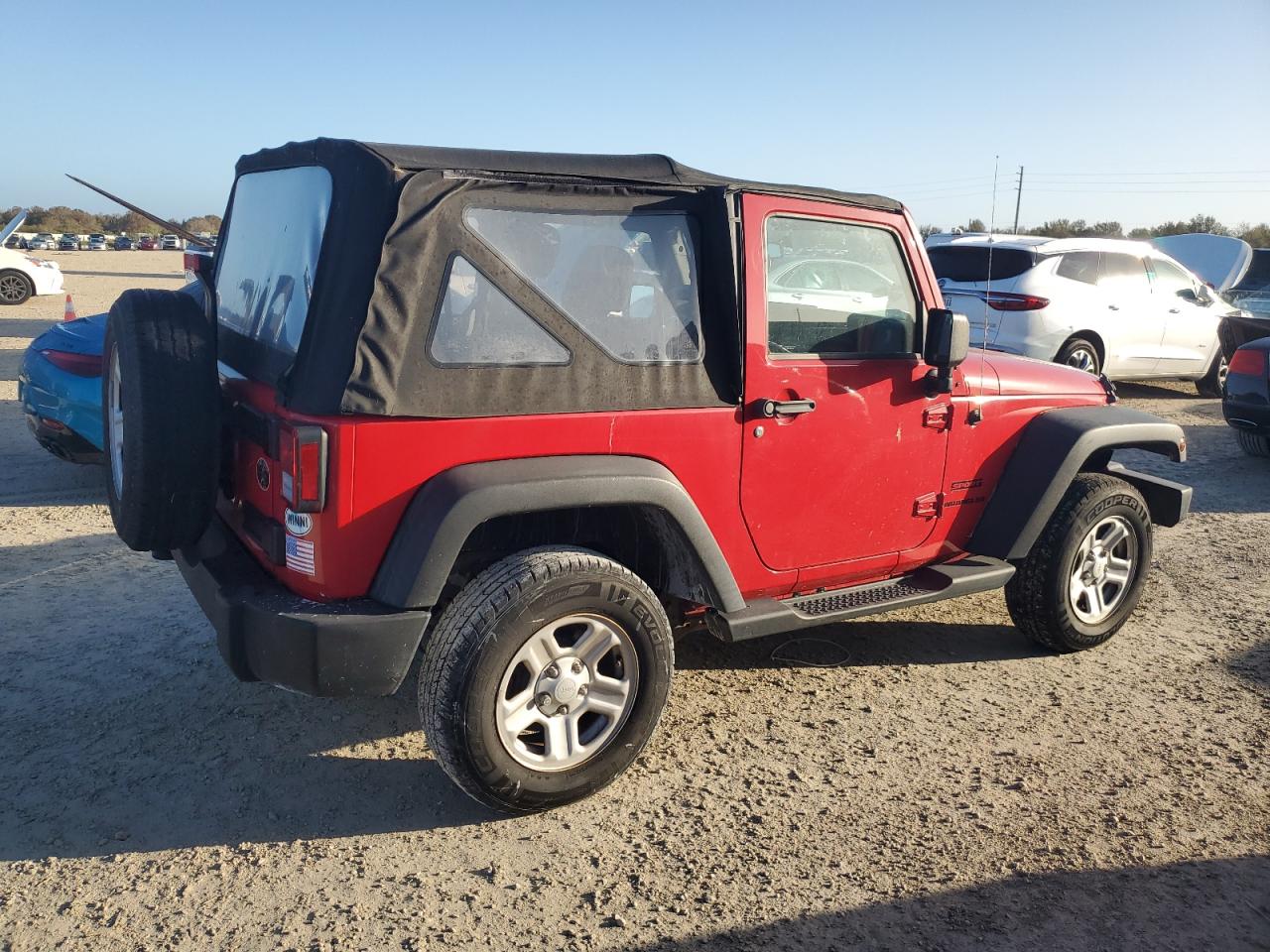 2014 Jeep Wrangler Sport VIN: 1C4AJWAG8EL162268 Lot: 75360114