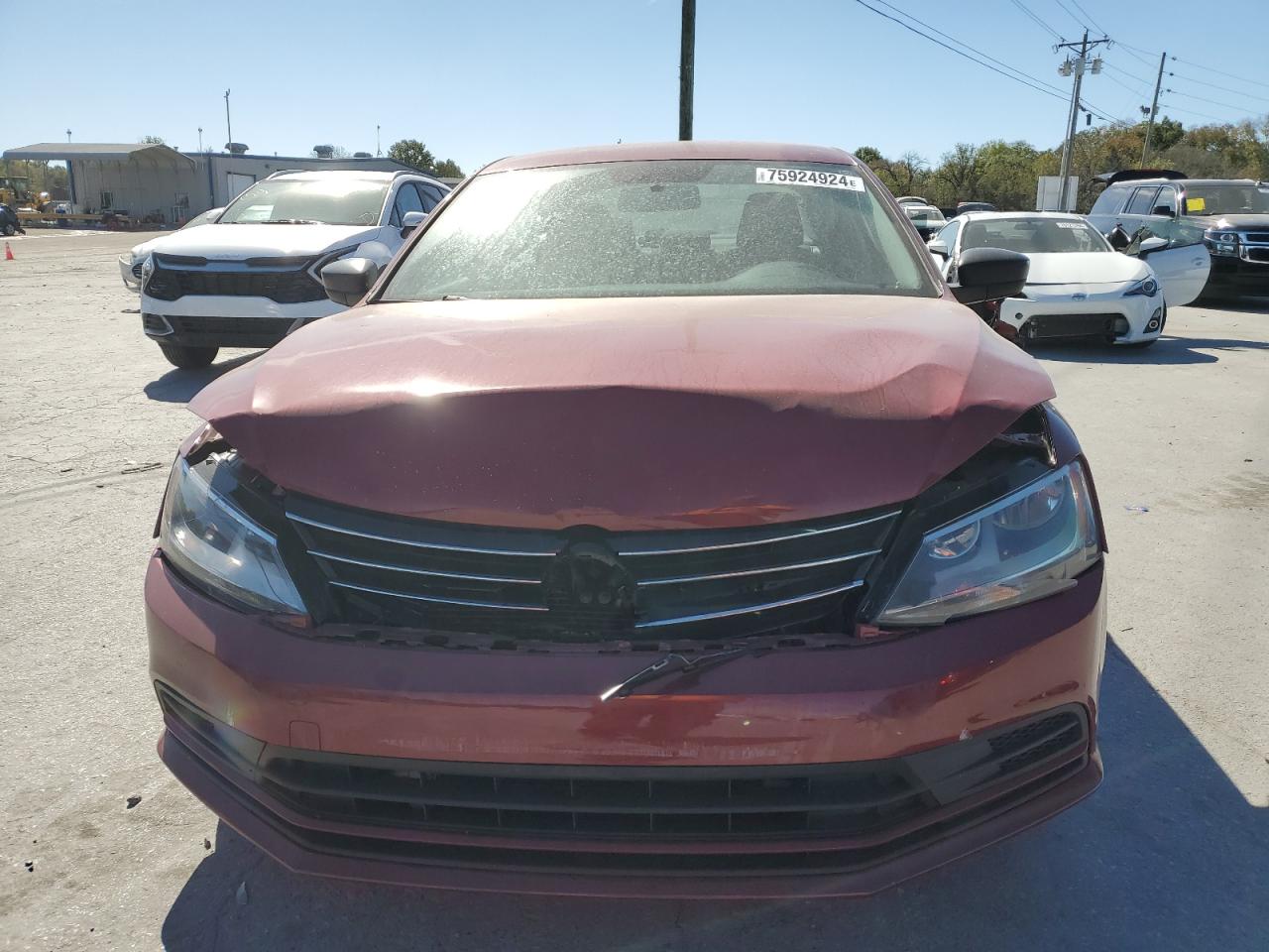 2016 Volkswagen Jetta S VIN: 3VW267AJ8GM210454 Lot: 75924924