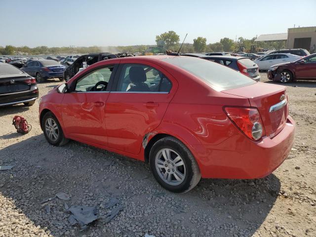  CHEVROLET SONIC 2016 Czerwony