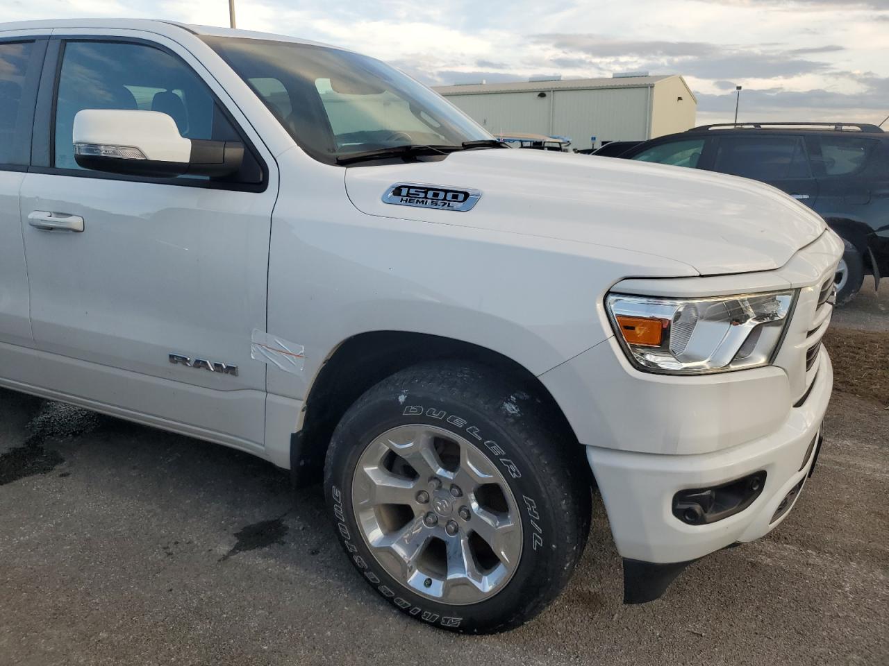 2021 Ram 1500 Big Horn/Lone Star VIN: 1C6RREBT7MN821324 Lot: 76073374