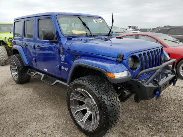  JEEP WRANGLER 2020 Синий