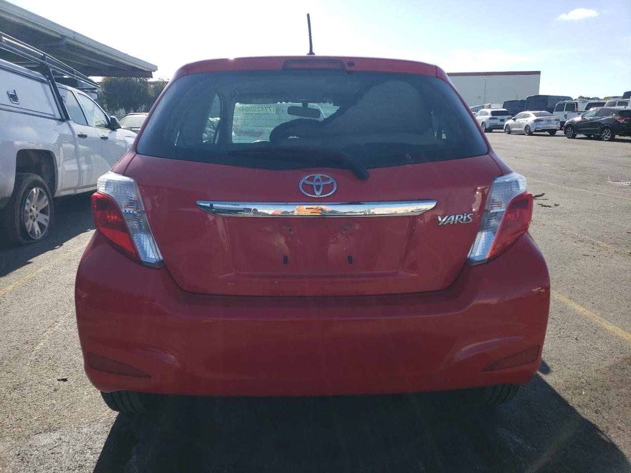 2014 Toyota Yaris VIN: JTDJTUD33ED581680 Lot: 77420904