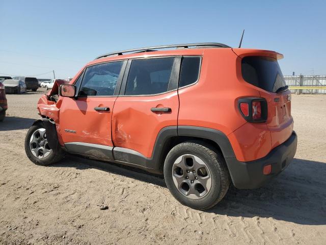  JEEP RENEGADE 2017 Оранжевый