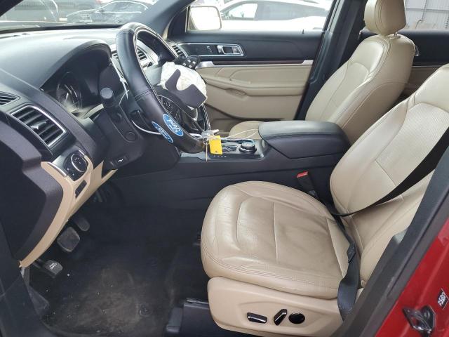 Паркетники FORD EXPLORER 2017 Красный