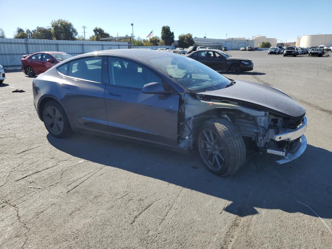 VIN 5YJ3E1EA1PF466750 2023 TESLA MODEL 3 no.4