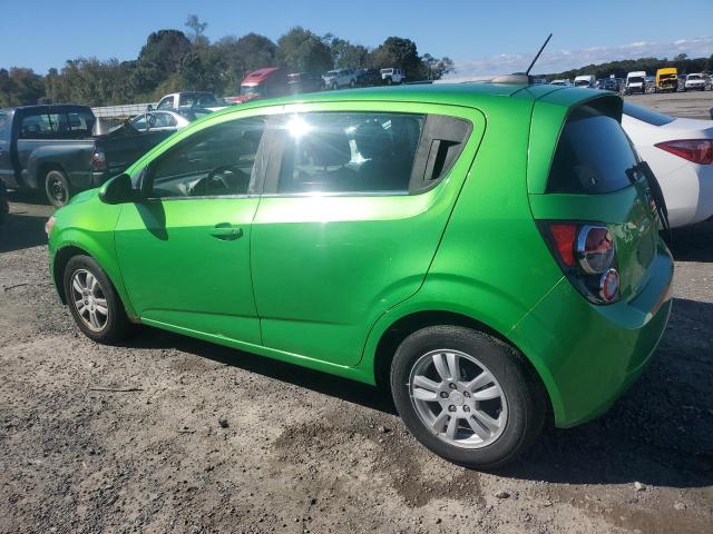 Hatchbacks CHEVROLET SONIC 2015 Green