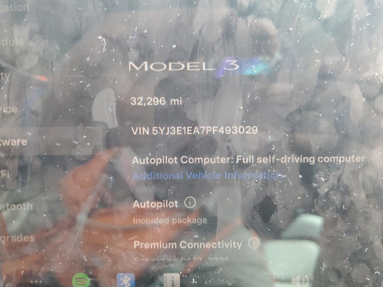 5YJ3E1EA7PF493029 2023 Tesla Model 3