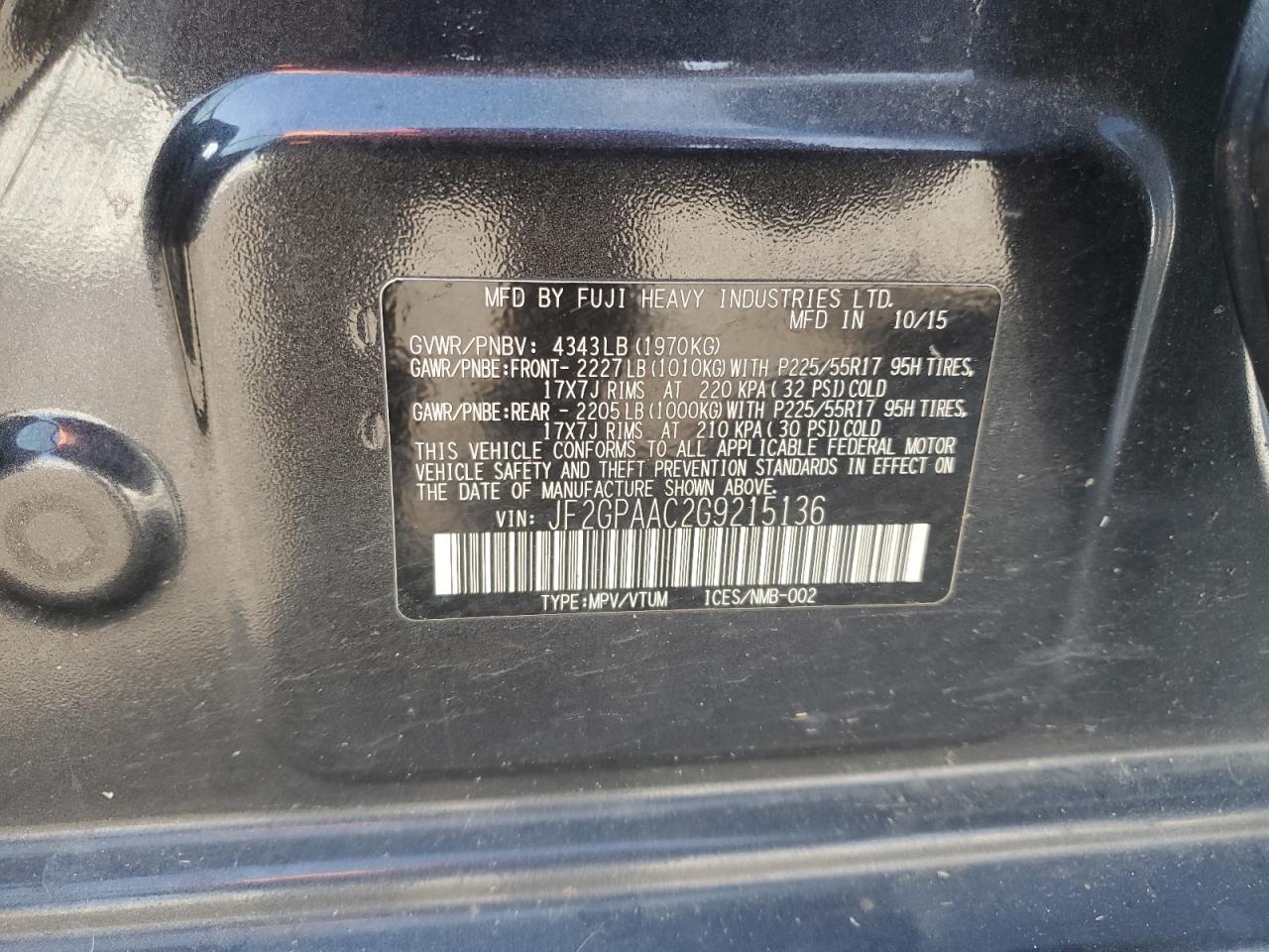2016 Subaru XV - Image 14