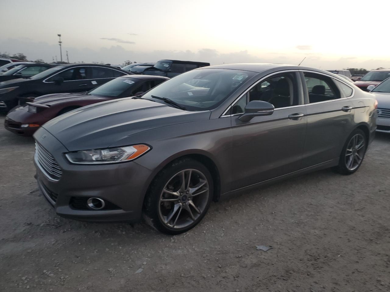 VIN 3FA6P0K94ER396593 2014 FORD FUSION no.1