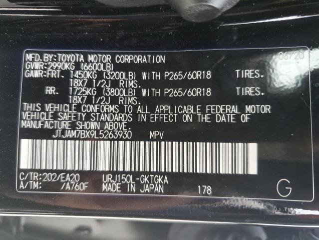 JTJAM7BX9L5263930 Lexus GX 460 PRE 14