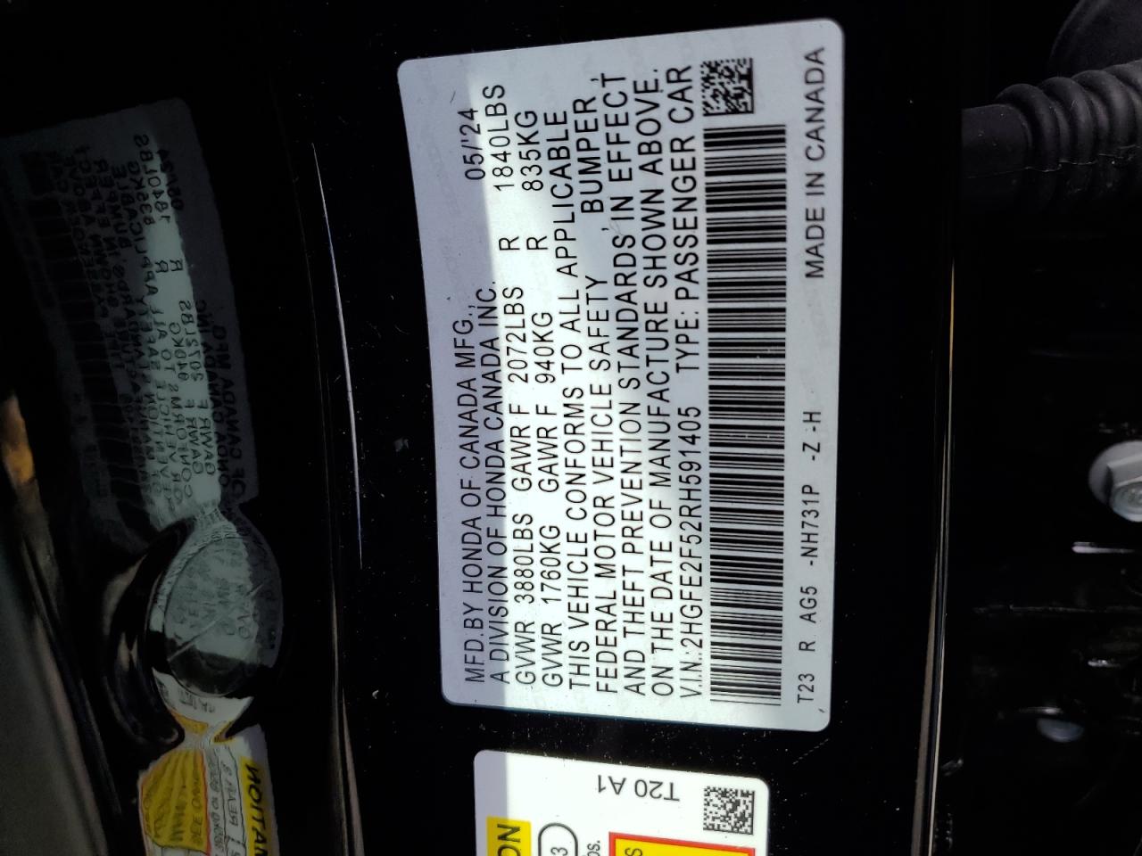 2024 Honda Civic - Image 13