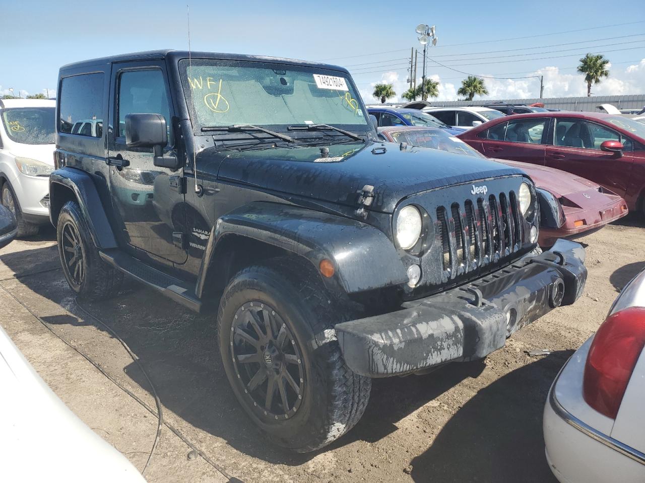 VIN 1C4AJWBG3EL258582 2014 JEEP WRANGLER no.4