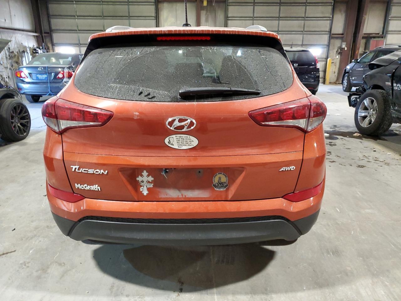 KM8J3CA43HU312165 2017 Hyundai Tucson Limited