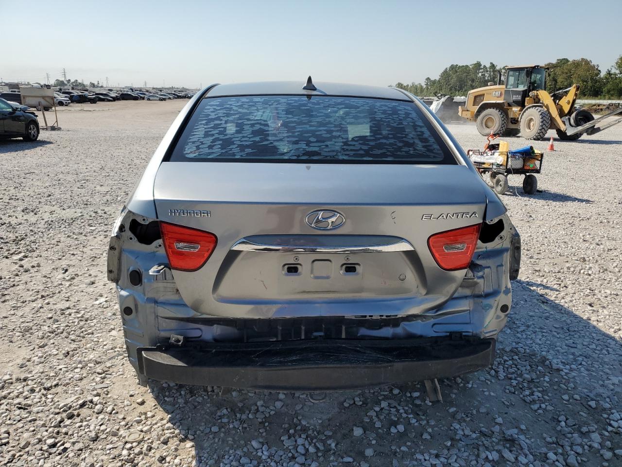 KMHDU4AD7AU863656 2010 Hyundai Elantra Blue