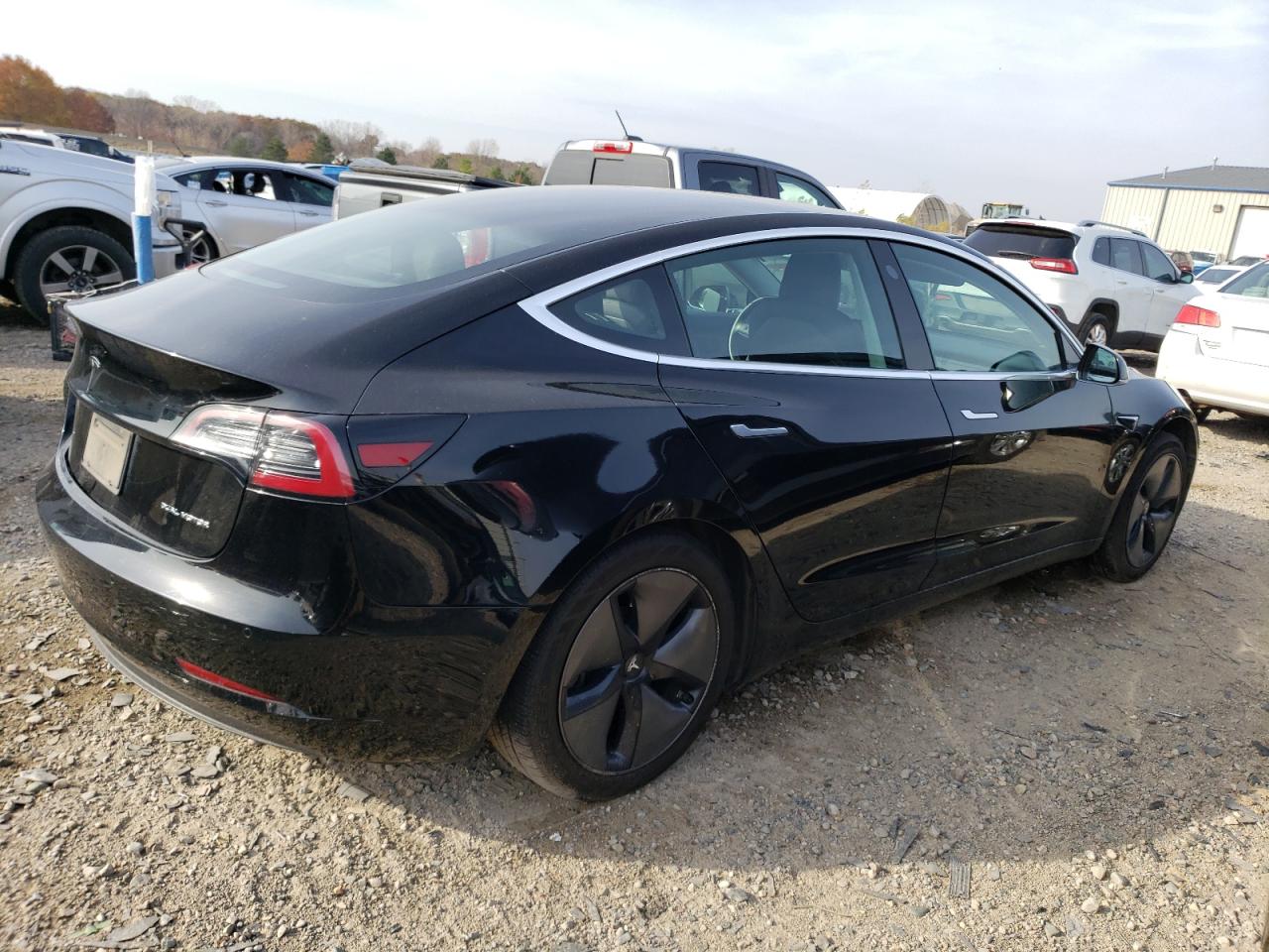 VIN 5YJ3E1EB5KF361307 2019 TESLA MODEL 3 no.3