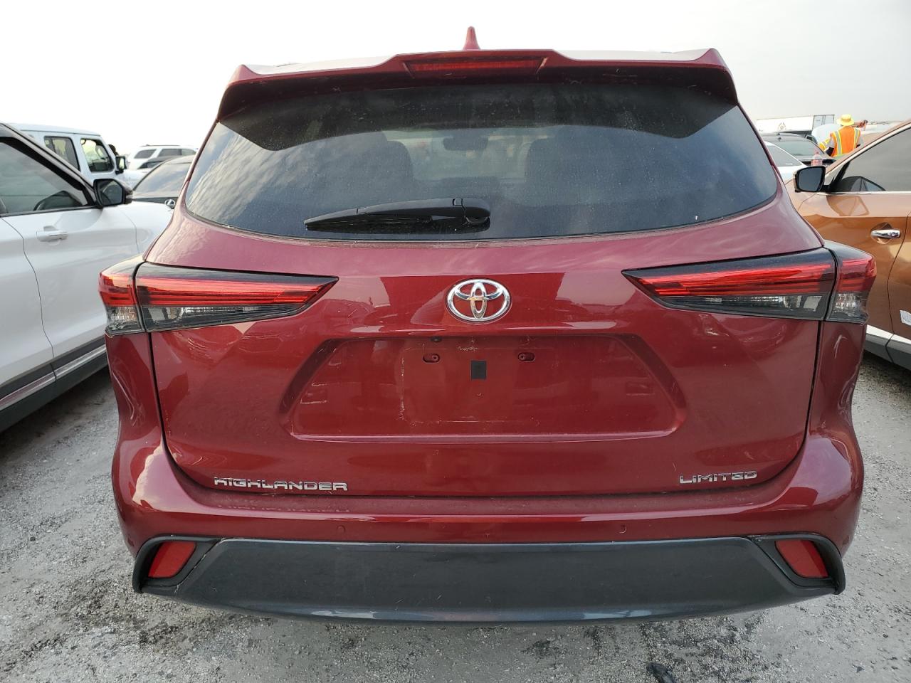 2022 Toyota Highlander Limited VIN: 5TDYZRAH7NS111179 Lot: 76250824