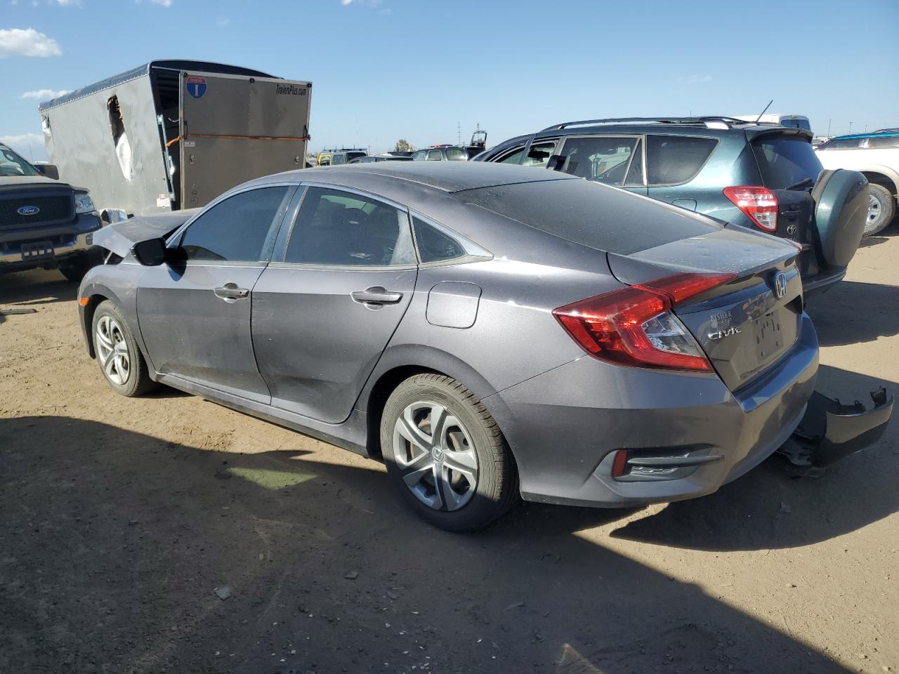 2HGFC2F55JH568033 2018 Honda Civic Lx