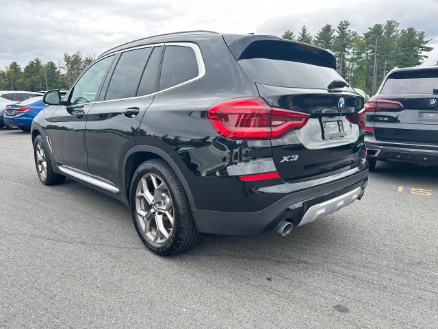  BMW X3 2021 Чорний