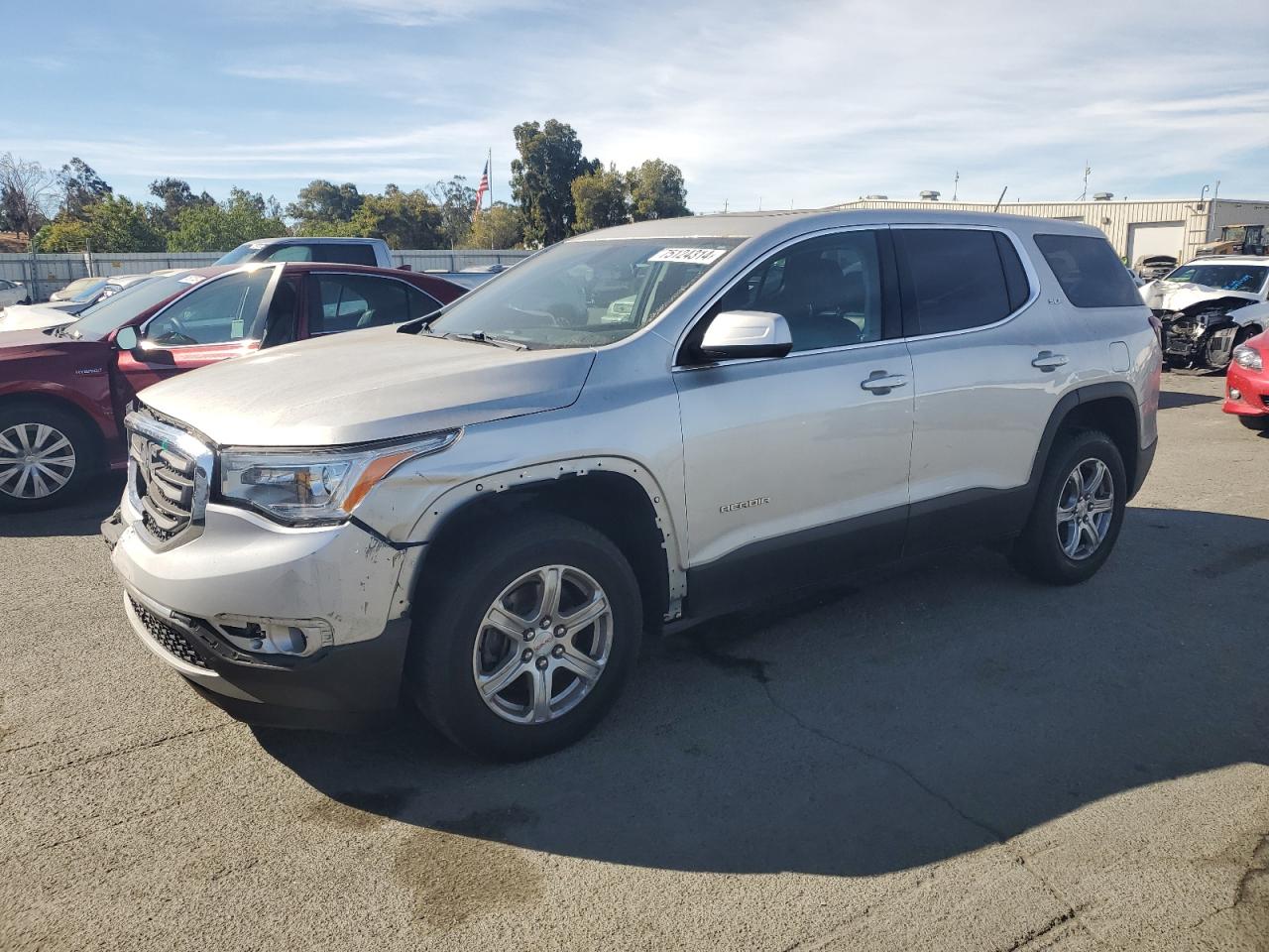 VIN 1GKKNKLA8JZ168139 2018 GMC ACADIA no.1