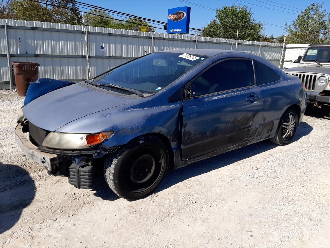 2007 Honda Civic Lx VIN: 2HGFG12697H520427 Lot: 74425814