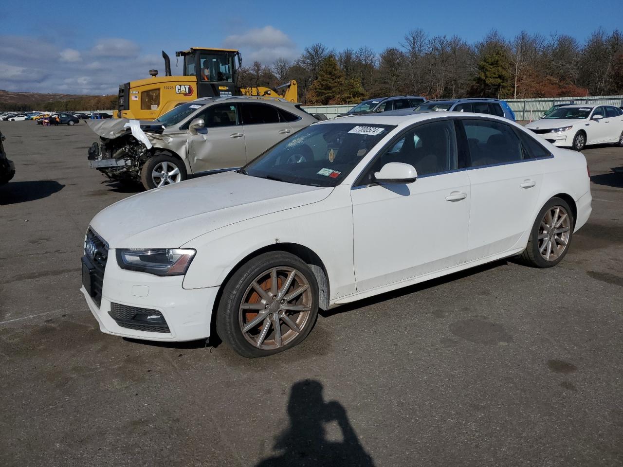 2015 Audi A4 Premium Plus VIN: WAUFFAFL6FN040382 Lot: 77300524