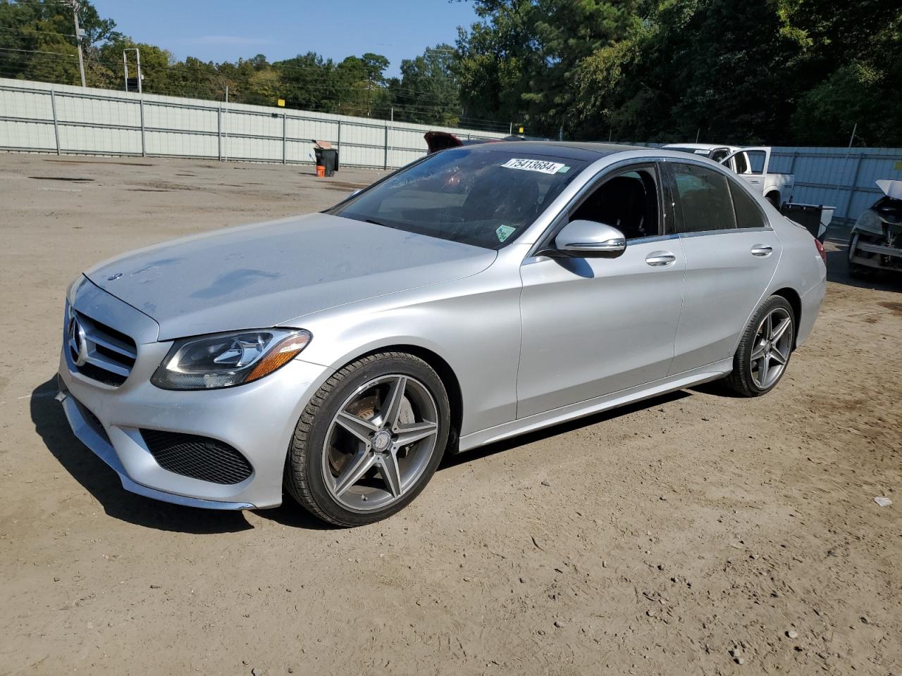 VIN 55SWF4JB6GU128060 2016 MERCEDES-BENZ C-CLASS no.1