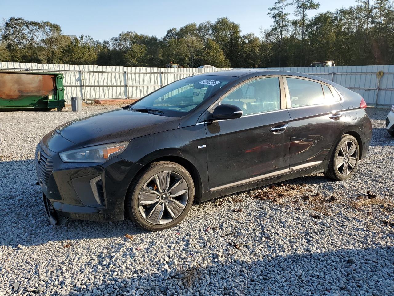 2017 Hyundai Ioniq Limited VIN: KMHC85LC6HU051382 Lot: 75632274