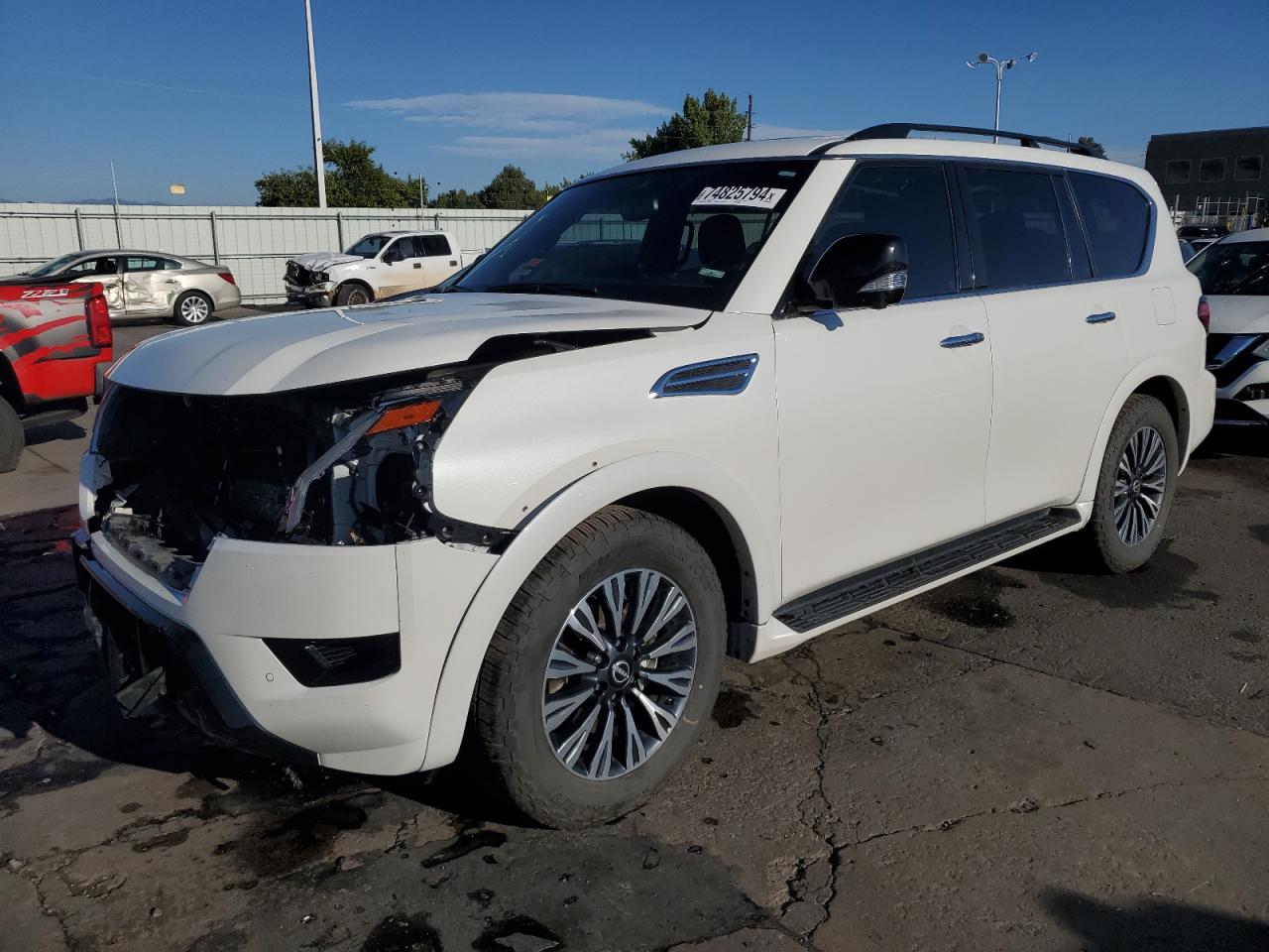 2021 Nissan Armada Sl VIN: JN8AY2BBXM9790906 Lot: 74825794