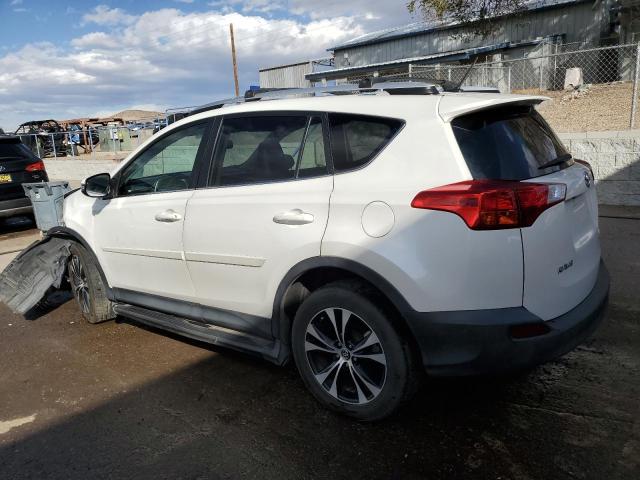  TOYOTA RAV4 2015 Білий