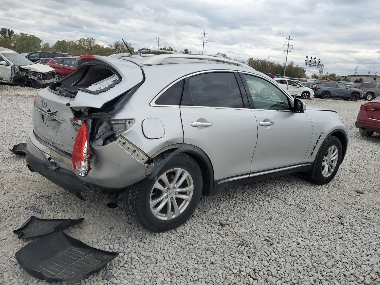 2015 Infiniti Qx70 VIN: JN8CS1MW3FM480200 Lot: 76046524