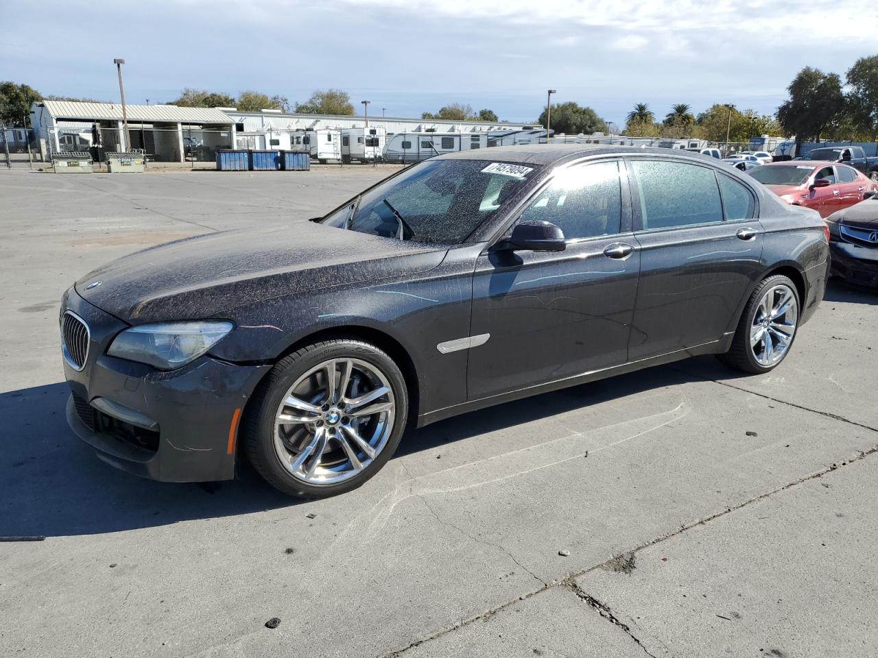 2014 BMW 750 Li VIN: WBAYE8C53ED134900 Lot: 74579094