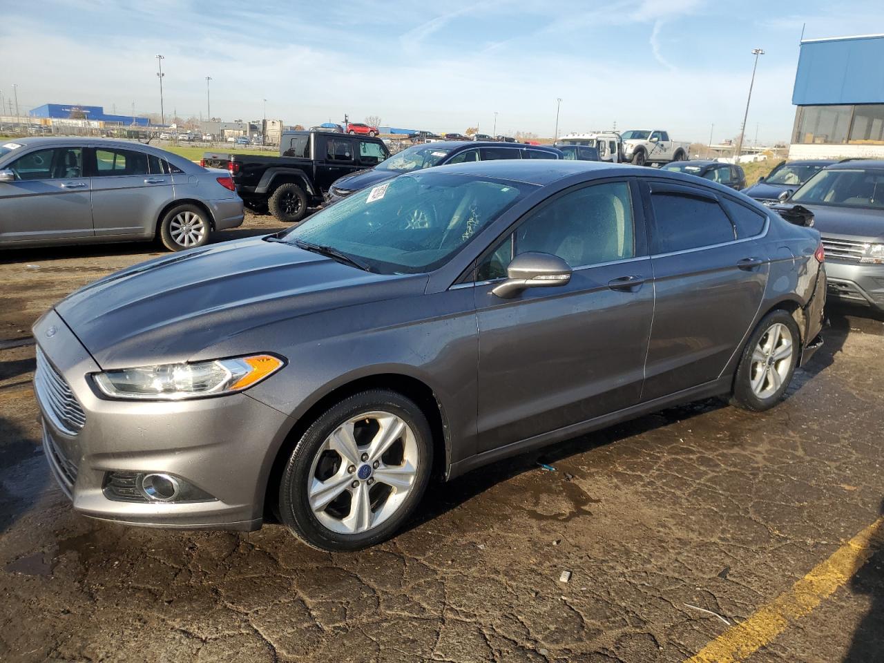 VIN 1FA6P0H70E5358254 2014 FORD FUSION no.1